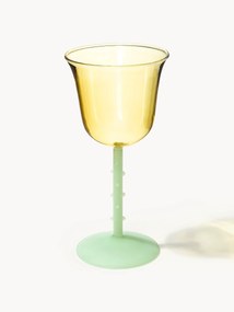 Copos de vinho em vidro de borosilicato artesanal Dot, 2 uni.