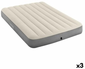 Colchão Insuflável Intex 137 x 25 x 191 cm (3 Unidades)