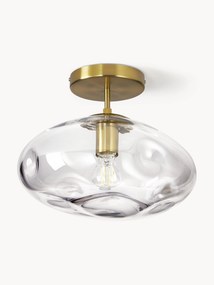 Candeeiro de teto em vidro Amora