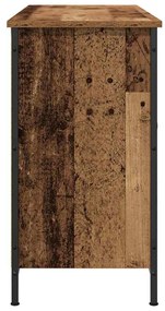 Aparador de TV vidaXL Caramelo Artesanal 101x35x65 cm em Madeira de En