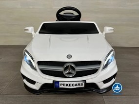 Carro eletrico crianças Mercedes GLA45 12V 2.4G Branco