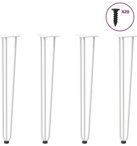 Pernas de grampo para mesas de console para mesa de console 4 peças Br