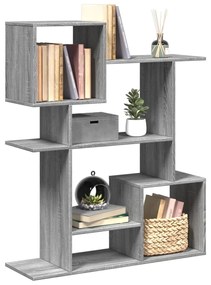 Estante divisória 92x29x112 cm derivados madeira cinza sonoma
