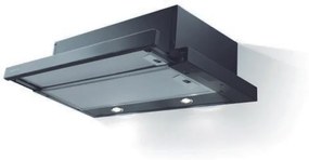 Extrator Convencional Mepamsa Superline Glass 415 m3/h 60 cm 69 Db 140 W Preto