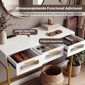 Mesa Consola com luzes LED e estação de carregamento, 90 x 40 x 75 cm, com portas USB e gavetas, estreita, para colocar atrás do sofá, na entrada ou n