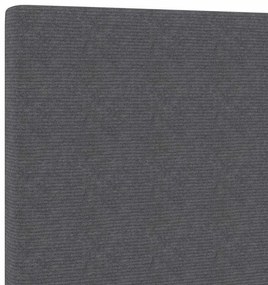 Cabeceira vidaXL Design Simples Cinza Escuro 160 cm Tecido Veludo