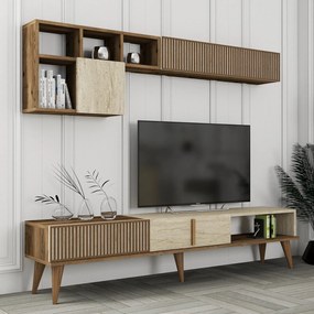 Unidade de TV Milan – Nogueira – 180x40x35 cm