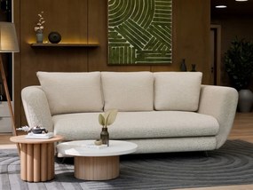 Sofá-cama Mandeville 354, Disponível, Bege, Preto, 99x248x104cm, 92 kg, Pernas: Metal