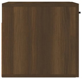 Armário parede 80x36,5x35cm derivados madeira carvalho castanho