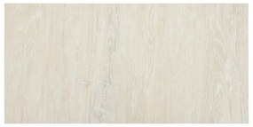 Tábuas de soalho autoadesivas 55 pcs 5,11 m² PVC creme