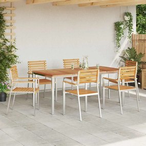 Conjunto de Jantar de Jardim 7 pcs