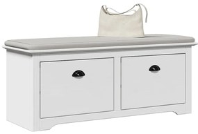 Banco de corredor BODO 114x40x45 cm branco