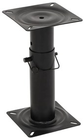 Assentos de barco 2 pcs c/ pedestais ajustáveis e rotação 360°