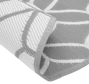 Tapete de exterior Ø160 cm ARAKIL PP cinzento