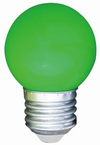 Lâmpada LED Decorativa G45 E27 Verde