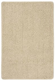 340389 vidaXL Tapete shaggy 140x200 cm antiderrapante cor creme