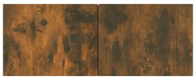 Móveis de TV 2 pcs 80x30x30cm derivados madeira carvalho fumado