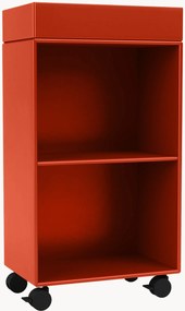 Armário de casa de banho artesanal com rodas Preppy