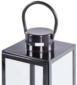 Lanterna decorativa preta 34 cm CYPRUS Beliani