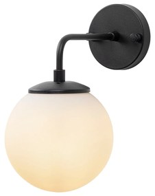 Aplique de Parede Viran – Preto e Creme – 15 x 27 x 25 cm