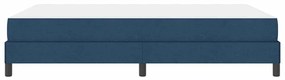Cama Box Outros Azul 160 x 200 cm tecido