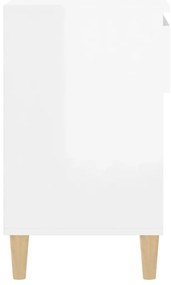 Sapateira 70x36x60 cm derivados de madeira branco brilhante