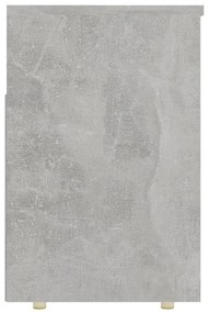 Banco sapateira 105x30x45 cm derivados madeira cinzento-cimento