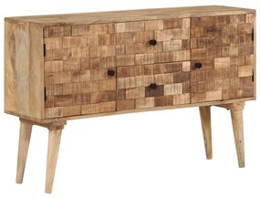vidaXL Aparador 110x30x70 cm madeira de mangueira maciça
