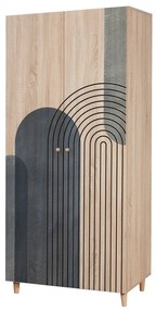 Roupeiro Lidya – Sonomo – 90x192x52 cm