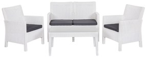 Conjunto Lounge SUN de Jardim – 2 Poltronas + Sofá 2 Lugares + Mesa de