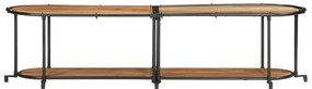 Móvel de TV 160x42x40 cm madeira de acácia maciça