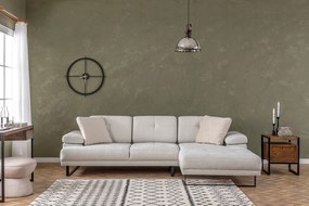 Sofá de Canto Mustang – Bege – 314 x 174 cm