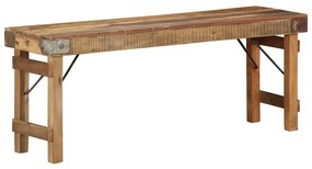 Banco 110x35x46 cm Madeira Recuperada