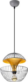 Candeeiro de Teto Telmander – Cinzento – 30 x 30 x 45-135 cm