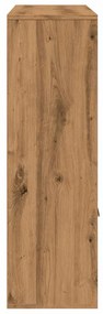 Estante 98x29x97,5 cm derivados de madeira carvalho artisiano