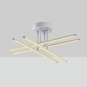 Candeeiro de Teto Exhaust – Cinzento Nardo – 61 cm x 22 cm