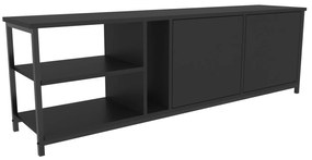 TV Stand Primrose – Preto Antracite – 160 cm x 35,3 cm x 50,8 cm