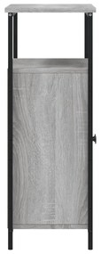 Aparador 70x30x80 cm derivados de madeira cinzento sonoma