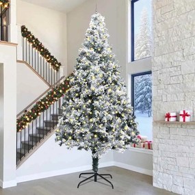 vidaXL Árvore de Natal Artificial Verde 400 cm Extra Grande Vários PVC