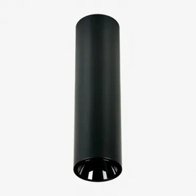 Aplique De Teto Led De Superfície Redondo Em Alumínio Luisiana Preto & Branco Frio 4000k & Ø4 Cm & 3 W & 38º - Sklum