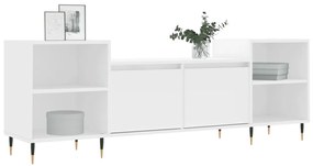 Móvel p/ TV 160x35x55 cm derivados de madeira branco