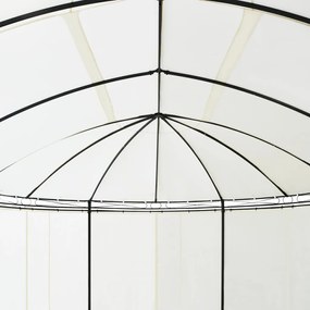 Gazebo branco-nata 530 x 350 x 265 cm
