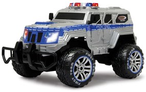 Carro telecomandado Policia amored car Monstertruck 1:12 27MHz LED incl. Bateria e carregador