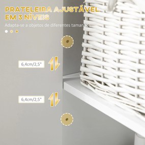 Coluna de Casa de Banho "Arizona" – Móvel Alto com 2 Portas, Compartim