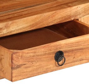Móvel de TV 110x30x40 cm madeira de acácia maciça