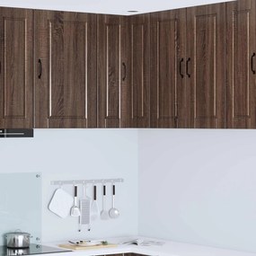 vidaXL Armário de Cozinha com porta Carvalho Marrom 57 x 57 x 80 cm