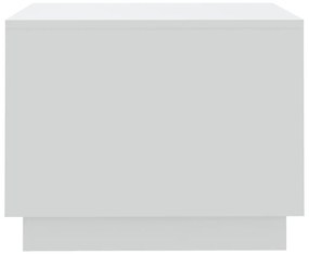 Mesa de centro 55x55x43 cm derivados de madeira branco