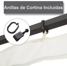 4 painéis laterais 335x207 cm para tenda de jardimmosquiteira para gaz