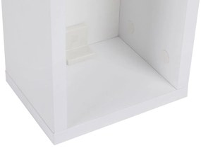 Mesa de Cabeceira Turra – Branco – 20x65x15 cm