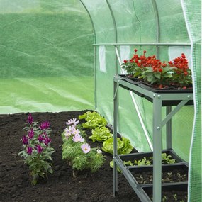 Estufa 3,5x2x2 m verde